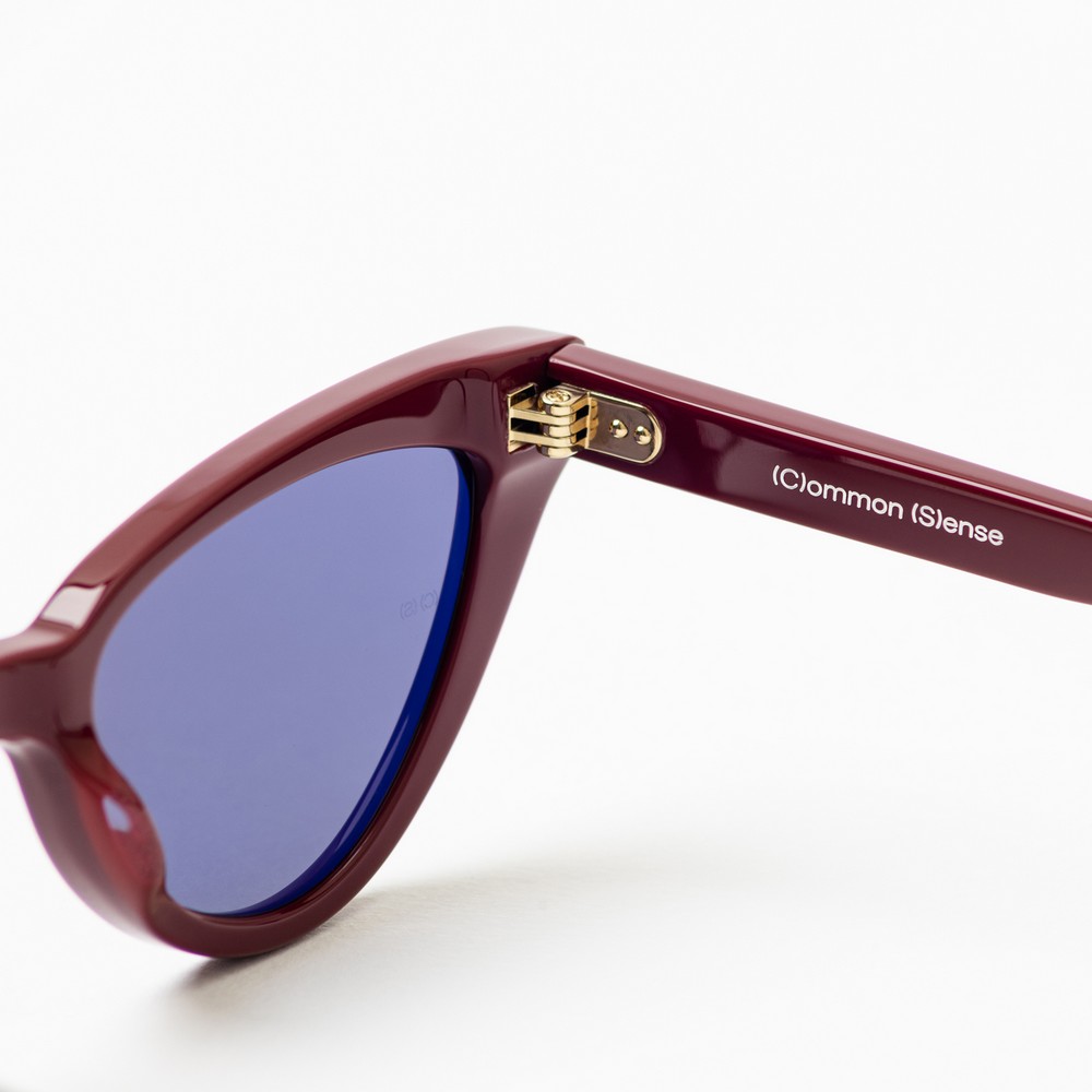 COMMON SENSE 009 SOLID GRAPE RED & DARK GREY - Image 2