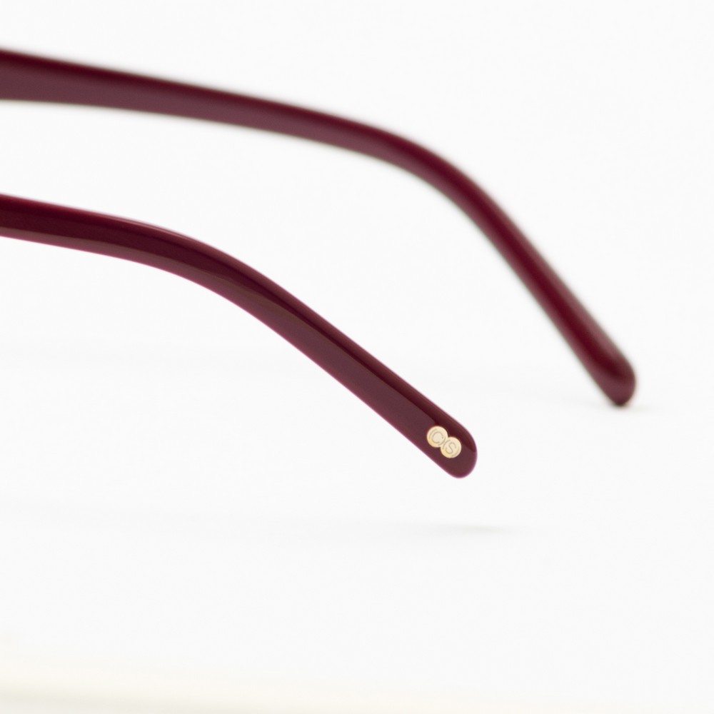 COMMON SENSE 009 SOLID GRAPE RED & DARK GREY - Image 3