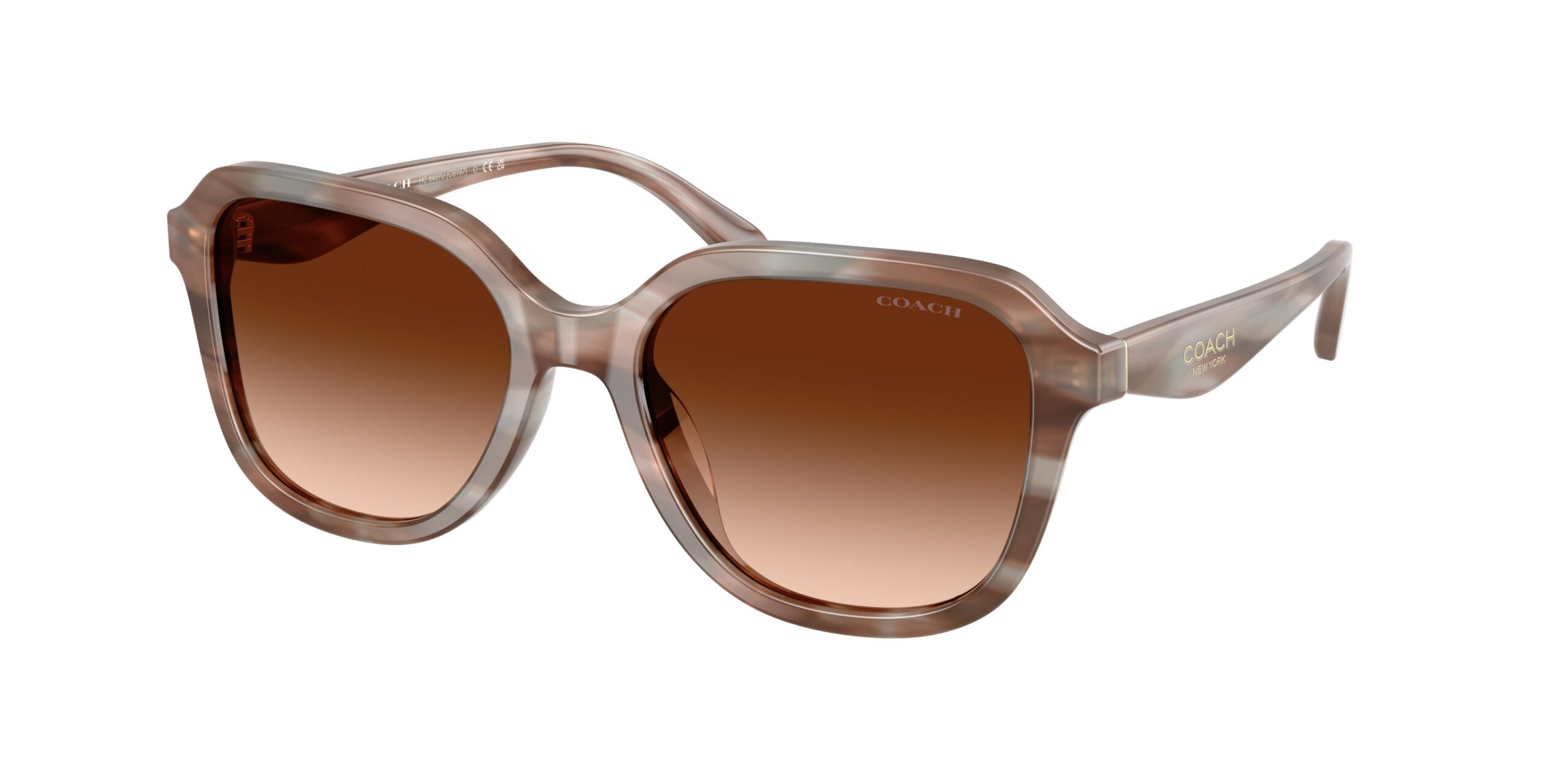 COACH HC8437U 590174 53 STRIATED REDWOOD